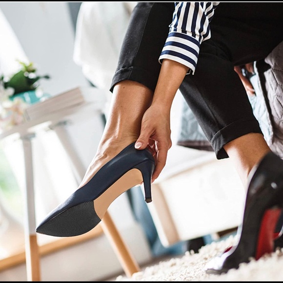 Sole Protectors- Self Adhesive Rubber Shoe Grip Pads Non-Slip Shoe Sole Pad - Picture 7 of 7